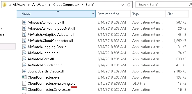 Upgrade AirWatch Cloud Connector in a dedicated SaaS environment from ...