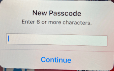 passcode