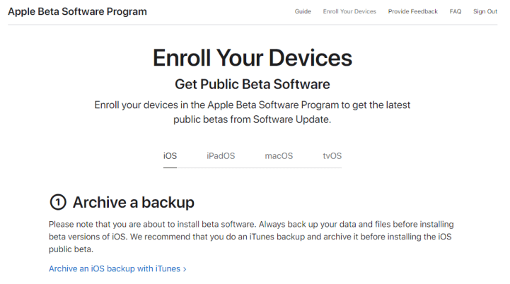 Apple Beta Software Guide - Google Chrome 2020-08-